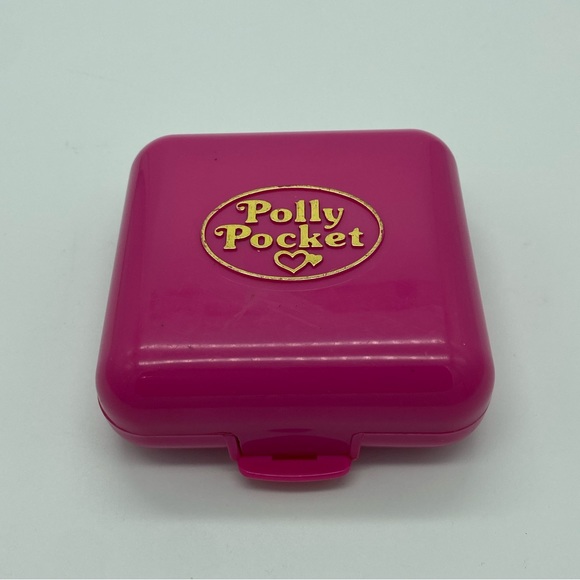 Vintage 1989 Polly Pocket Bluebird Toys Polly's Funfair Pollyworld + Doll & Car - Picture 3 of 12
